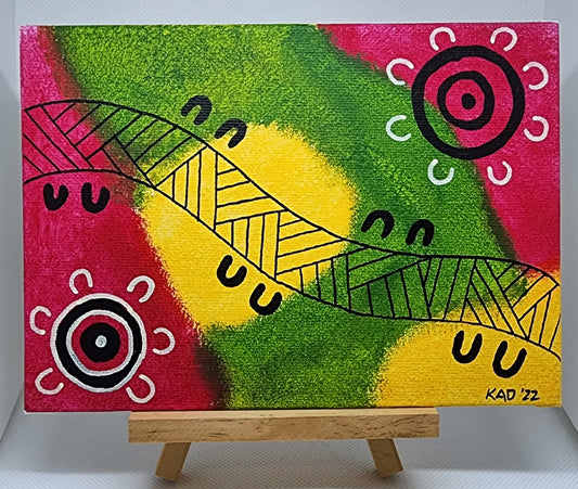 People gathering at sites